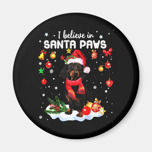 ダシュントかわいいクリスマス マグネット (正面)