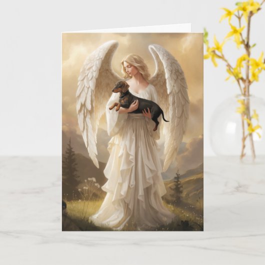 ダシュントとエンジェルカード カード (黄色い花)