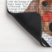 ダシュントとスティームパンクボウリングをする人、 クリケットの投手帽子 マウスパッド (コーナー)