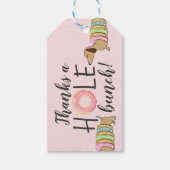 ダシュントとドナウ感謝していトパーティーアホールバンチ ギフトタグ (正面)