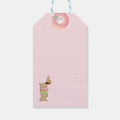 ダシュントとドナウ感謝していトパーティーアホールバンチ ギフトタグ (裏面)