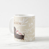 ダシュントとバードファミリー コーヒーマグカップ (正面左)