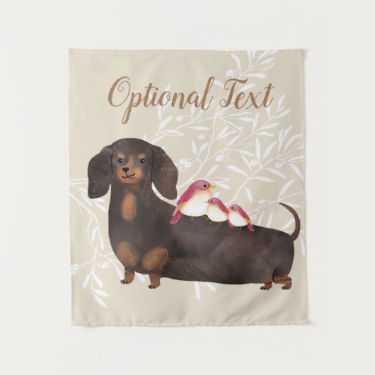 ダシュントとバードファミリー タペストリー (正面)