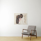 ダシュントとバードファミリー タペストリー (インサイチュ(横))