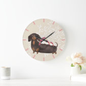 ダシュントとバードファミリー ラージ壁時計 (ホーム)