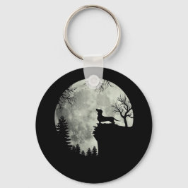 ダシュントとムーンハロウィン キーホルダー