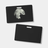 ダシュントとムーンハロウィン バッジ (正面＆裏面)