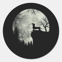 ダシュントとムーンハロウィン ラウンドシール