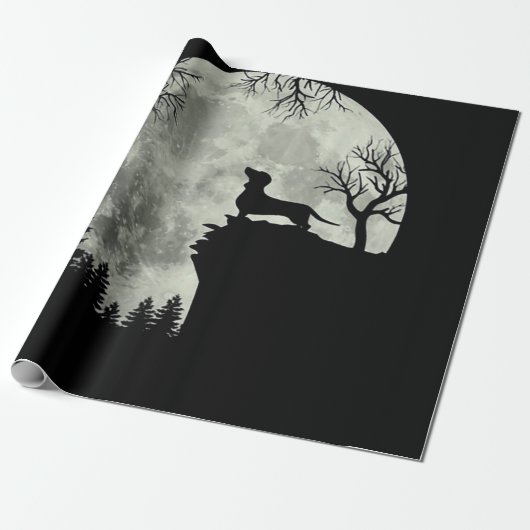 ダシュントとムーンハロウィン ラッピングペーパー (アンロールド)