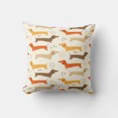 ダシュントと水玉模様装飾用クッション クッション (正面)