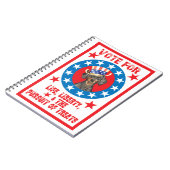 ダシュントに投票 ノートブック (左側)