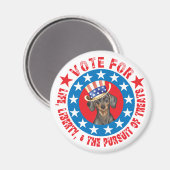 ダシュントに投票 マグネット (正面/裏面)