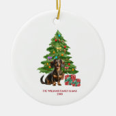 ダシュントのクリスマスオーナメント セラミックオーナメント (正面)
