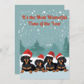 ダシュントのクリスマスカード シーズンカード (正面/裏面)