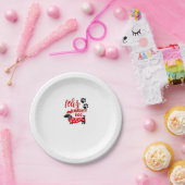 ダシュントのクリスマスシャツおもしろいー_フェリズいけなド ペーパープレート (パーティー)