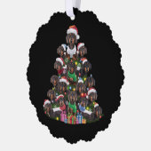 ダシュントのクリスマスツリー オーナメントカード (左)