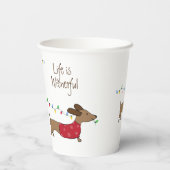 ダシュントのクリスマスパーティー生活は気を使う 紙コップ (裏面)