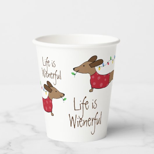 ダシュントのクリスマスパーティー生活は気を使う 紙コップ (正面)