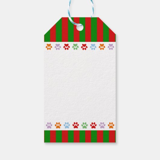 ダシュントのクリスマスマンガの雪の結晶 ギフトタグ (裏面)