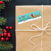 ダシュントのクリスマス暖かい願い小さなギフトラベル ラベル