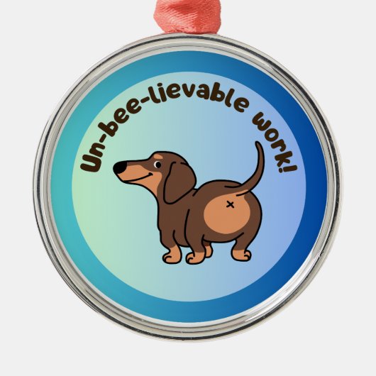 ダシュントの信じられないほどの仕事 メタルオーナメント (正面)