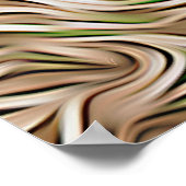 ダシュントの子犬がカメラを見る ポスター (角)