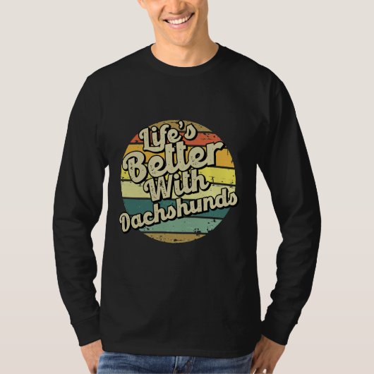 ダシュントの方が生活が良い Tシャツ (正面)
