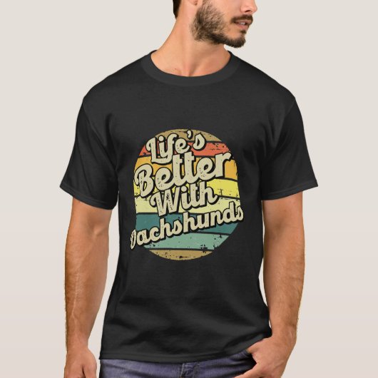 ダシュントの方が生活が良い Tシャツ (正面)