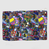 ダシュントの漫画 ゴルフタオル (横)