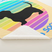 ダシュントはサンセットの桃に靴下を埋めるか シェルパブランケット (3/4)