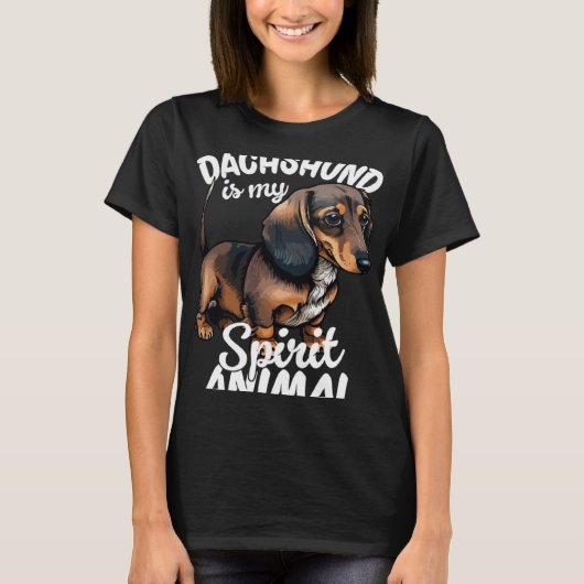 ダシュントは私の霊動物4 Tシャツ (正面)