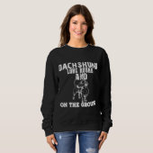 ダシュントは長く地面を取り囲んでいる スウェットシャツ (正面フル)