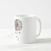 ダシュントひまわり私の世界愛犬家 コーヒーマグカップ (正面右)