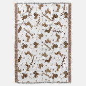 ダシュントへの愛情 スローブランケット (正面縦)