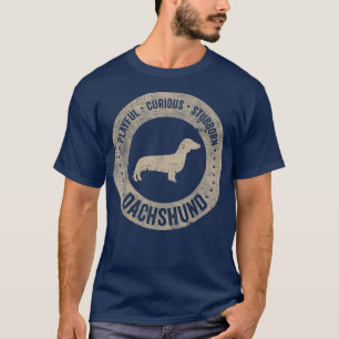 ダシュントよくはしゃぐの好奇心の強いヴィンテージカッコいいは行う Tシャツ
