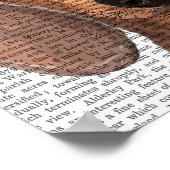 ダシュントイラストレーションプレーン ポスター (角)