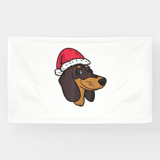 ダシュントウィーナードッグサンタクリスマス 横断幕 (横)