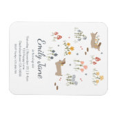 ダシュントウィーナー愛犬家パーティの招待状 マグネット (横)