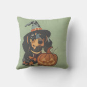 ダシュントウインナソーセージドッグハロウィーン クッション (裏面)