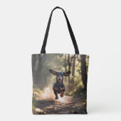 ダシュントエレガントトートバッグ トートバッグ (裏面)