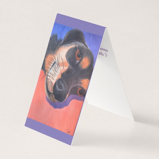 ダシュントサンキューカード (正面)