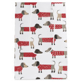 ダシュントソーセージウィナードグホリデー ミディアムペーパーバッグ (裏面)