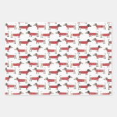 ダシュントソーセージウィナードグホリデー ラッピングペーパーシート (正面3)