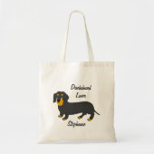 ダシュントデザイン パーソナライズされた トートバッグ (正面)
