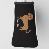 ダシュントドッグウィーナーペットキュートパピードキシー ゴルフヘッドカバー (回転90)