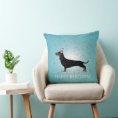ダシュントハッピーバースデーデザイン クッション (椅子)