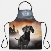 ダシュントハロウィーン怖い エプロン (正面)