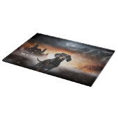 ダシュントハロウィーン怖い カッティングボード (角)