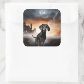 ダシュントハロウィーン怖い スクエアシール (バッグ)