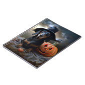 ダシュントハロウィーン怖い ノートブック (左側)
